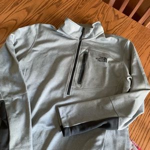 North face 3/4 Zip gently used size large